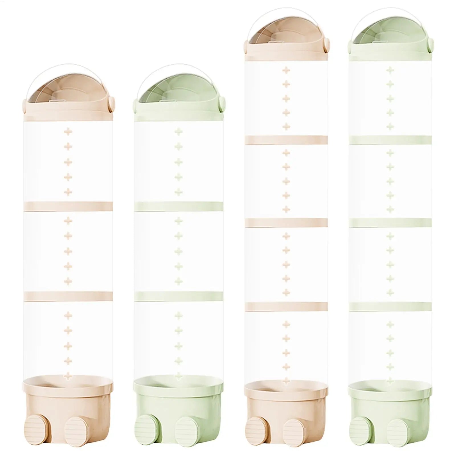 Plush Doll Storage Tube 3 layer / 4 layers Stuffed Animal Storage Toy Display Transparent Stuffed Dolls Storage Bucket Organizer